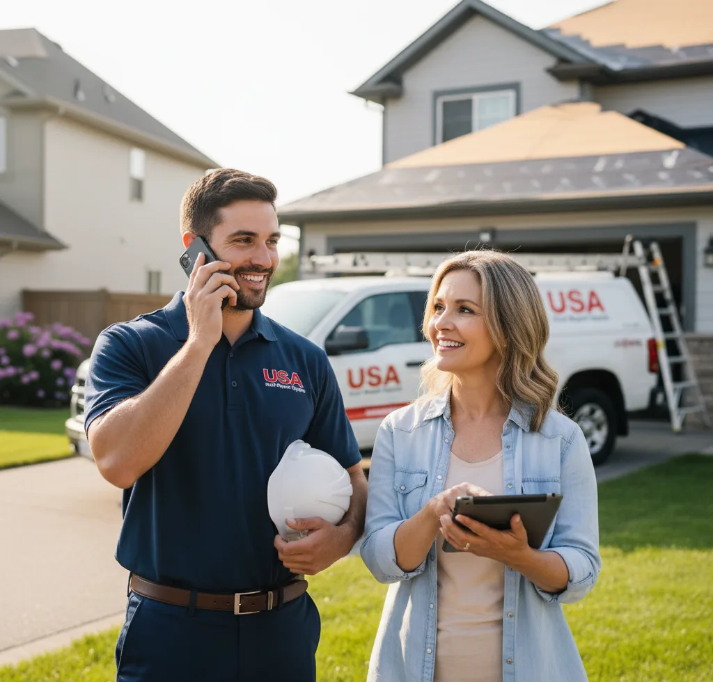 USA Roof Repair Experts customer support in Rosebud